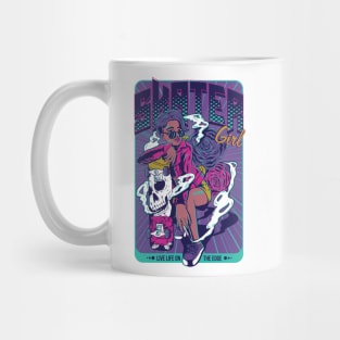 Skater Girl - Live Life on the Edge Mug